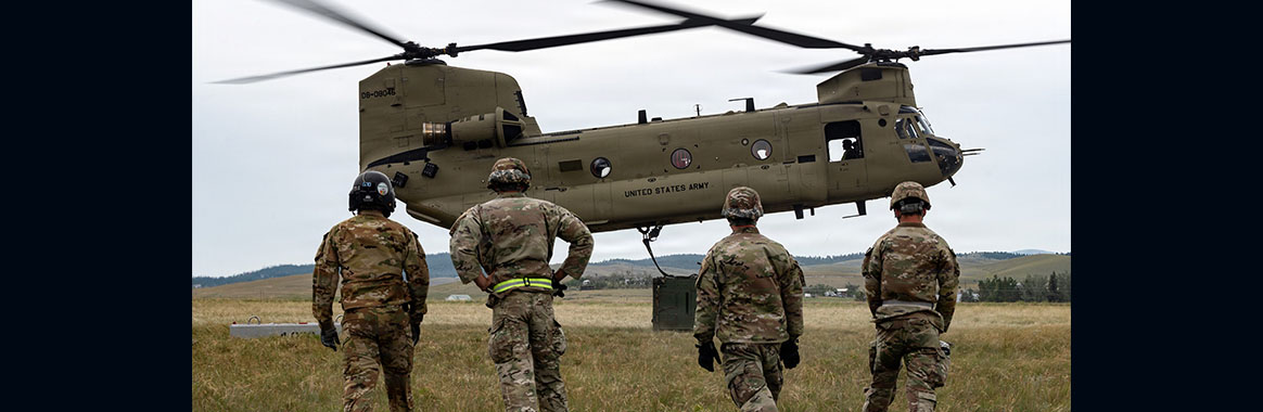 Montana Guard Conducts Joint Sling Load Training